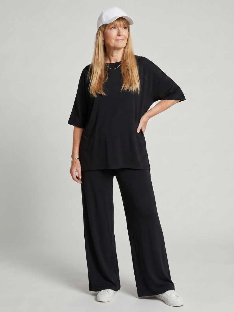 Adelina™ Elegancki Krój Oversize Komplet