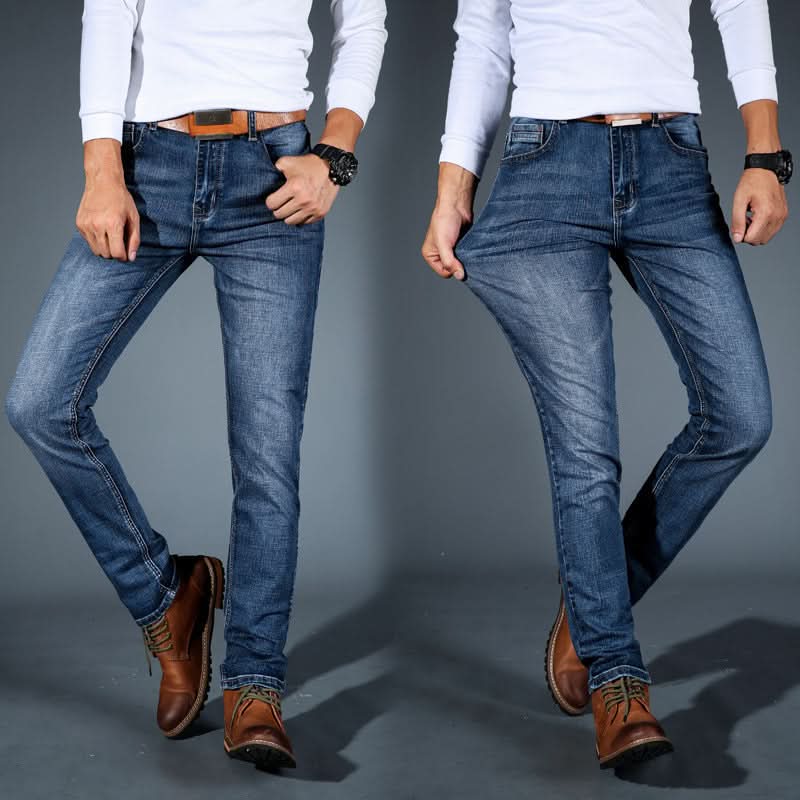 KINGSLEY STRETCH DENIM Jeansy slim-fit z rozciągliwego denimu