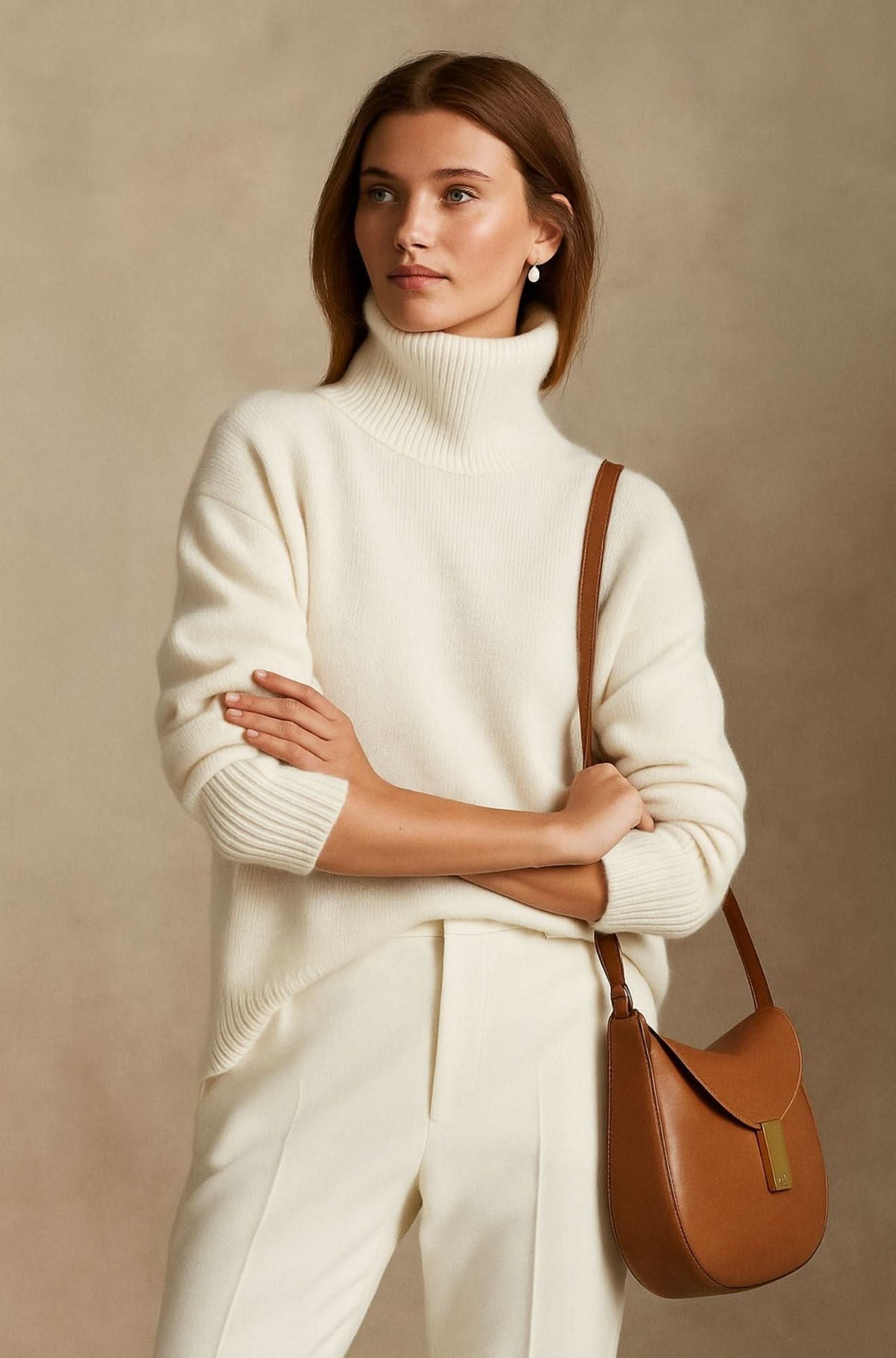 MARGOT Elegancki sweter dzianinowy