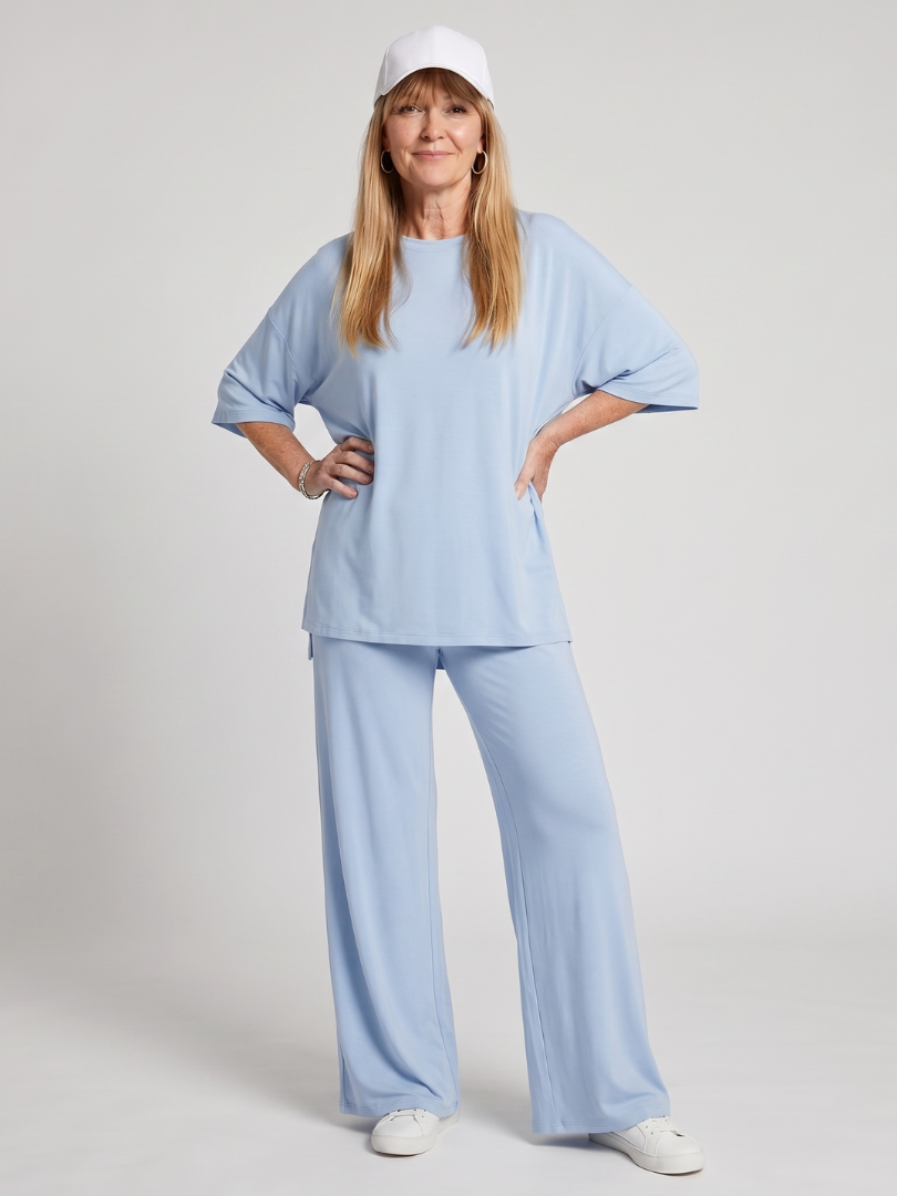 Adelina™ Elegancki Krój Oversize Komplet