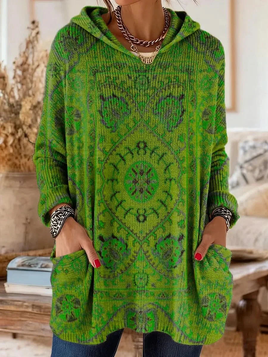 LOWENNA Tunika Boho z Kapturem
