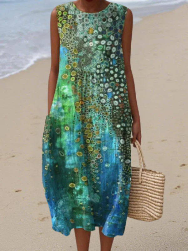 ELLA Sukienka Coastal Midi