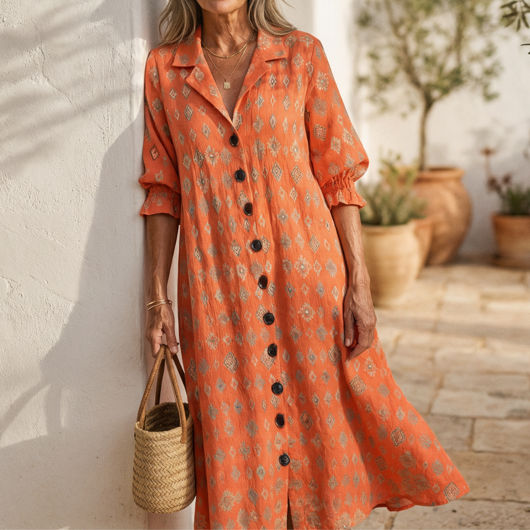 Sophie – wyszczuplająca sukienka w stylu boho