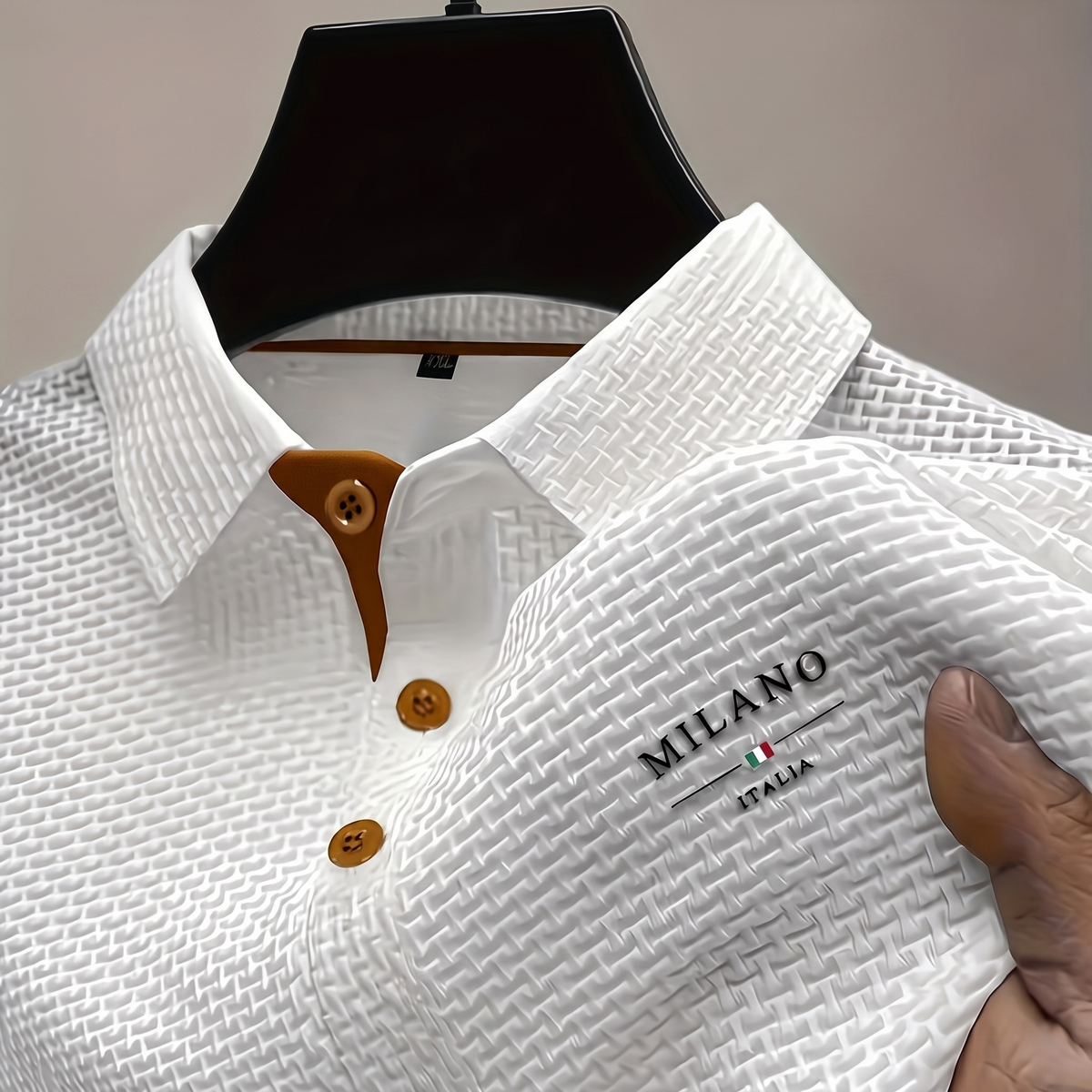 Braemore – dzianinowa koszulka polo