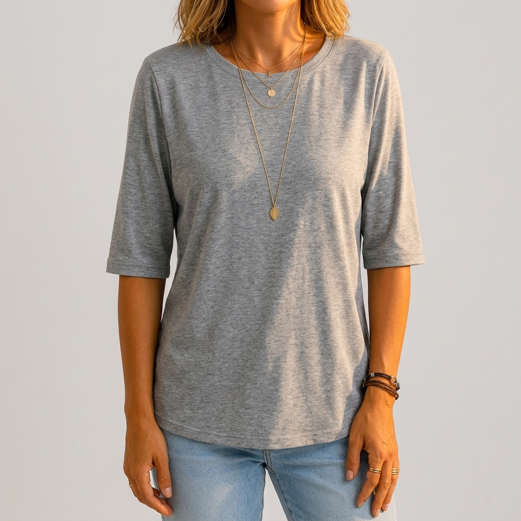 HAVERLEIGH T-shirt codzienny komfort