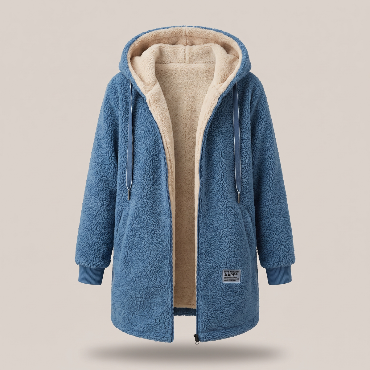 Amelie – sweter z dekoltem w serek, luźny krój