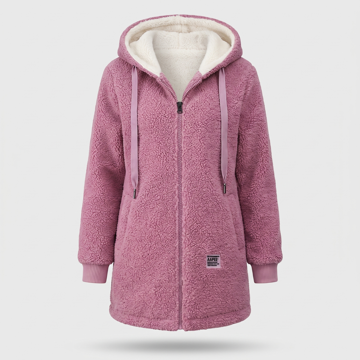 Amelie – sweter z dekoltem w serek, luźny krój