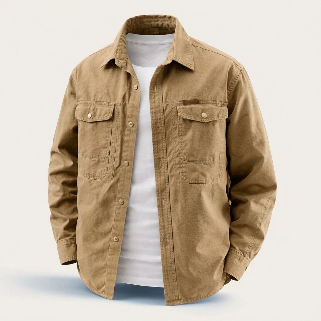 ROTHERFIELD Bawełniana Koszula Overshirt