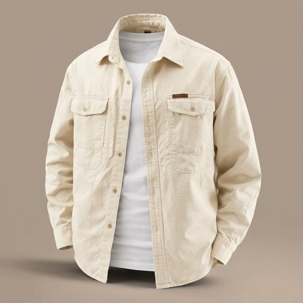 ROTHERFIELD Bawełniana Koszula Overshirt