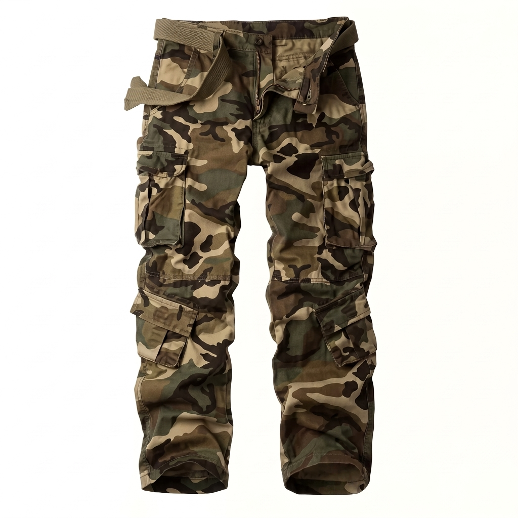 Farnworth Camo – spodnie cargo w kamuflażu