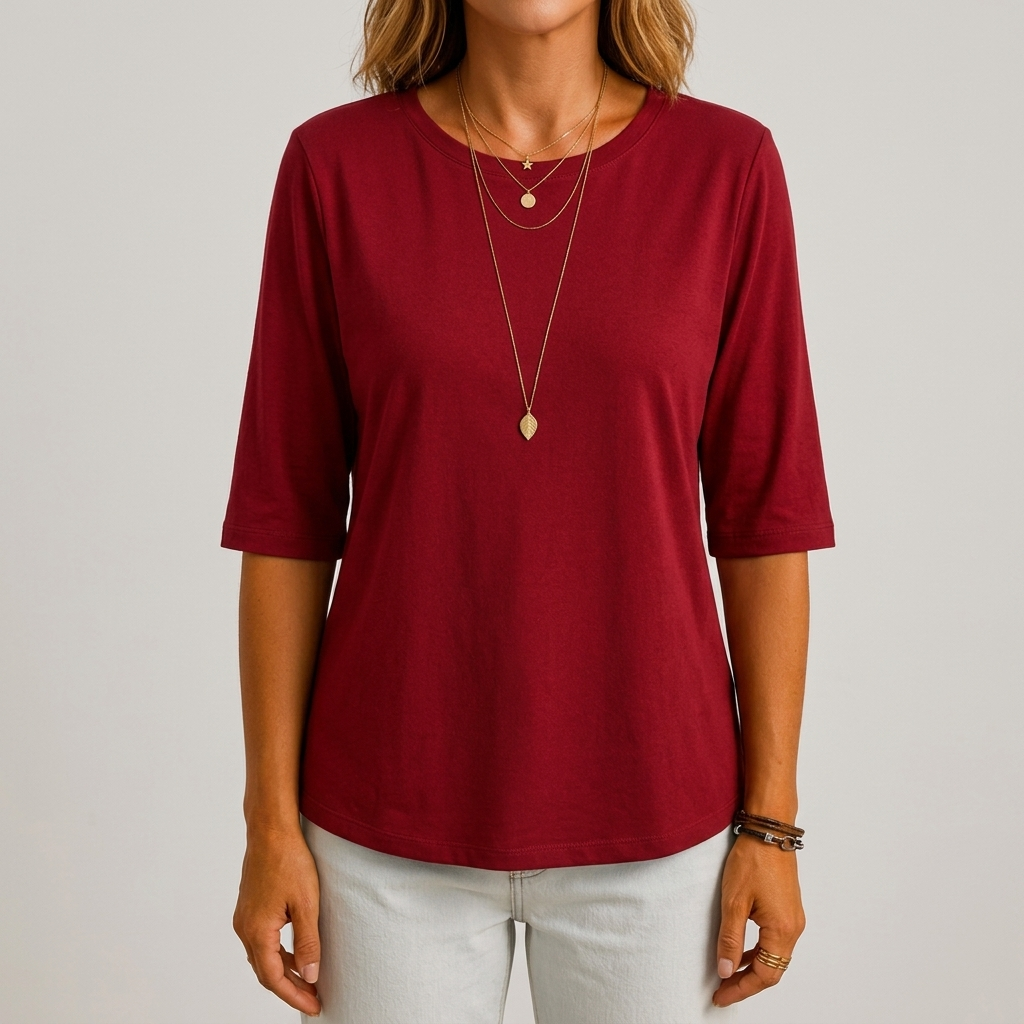 HAVERLEIGH T-shirt codzienny komfort