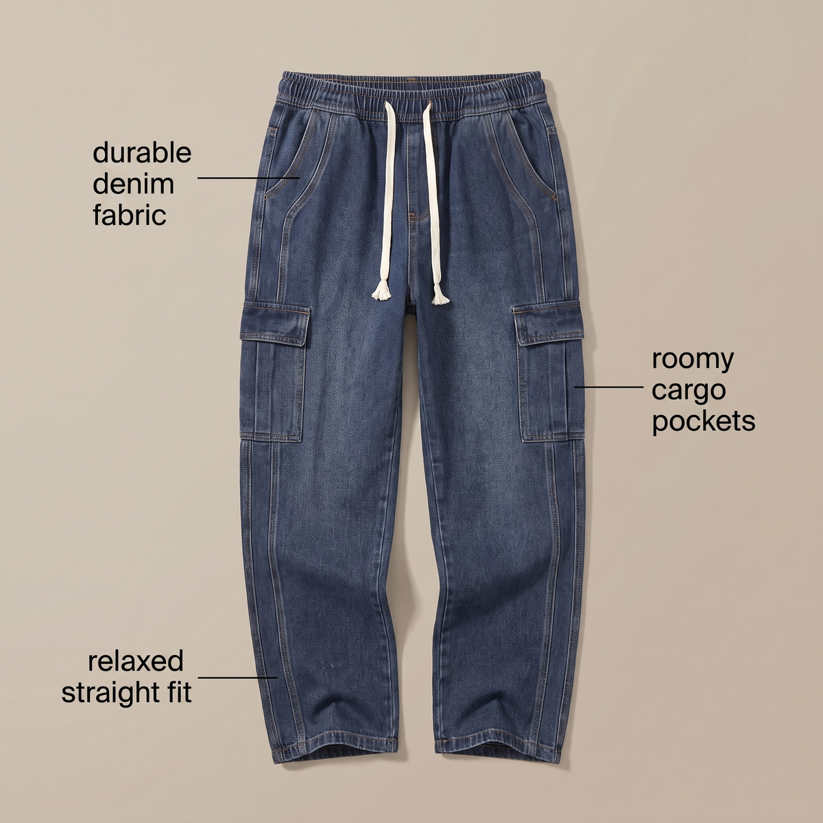 Bexley – miejskie jeansy cargo