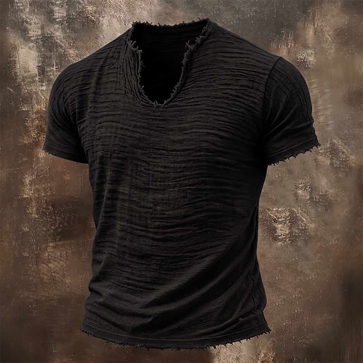 T-shirt o luźnym kroju