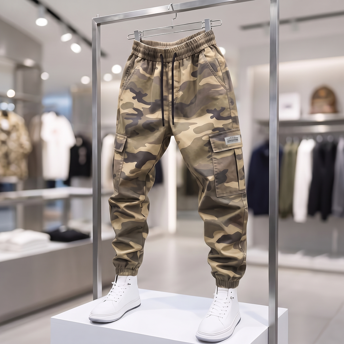 Stormwick joggery cargo w kamuflażu