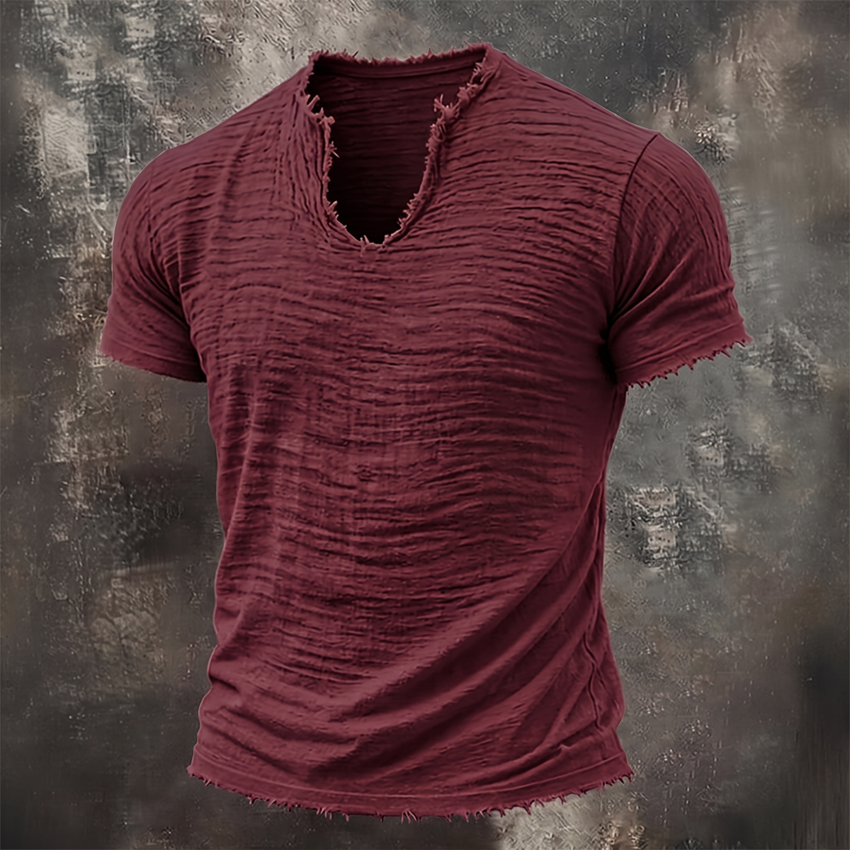 T-shirt o luźnym kroju