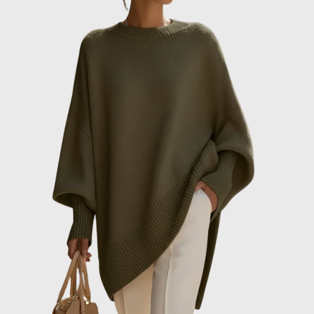 Clara – oversize'owy pulower bawełniany