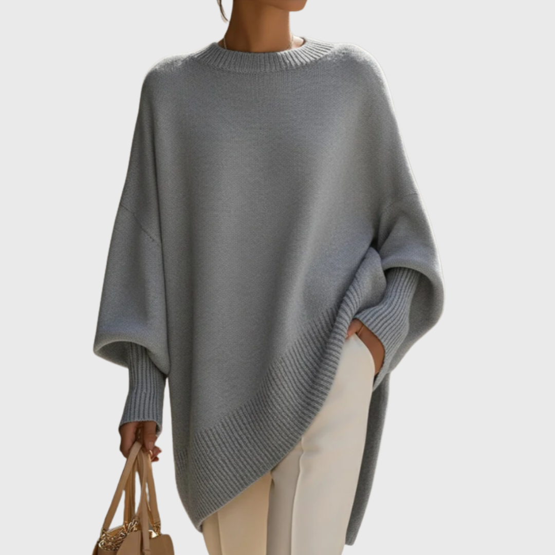 Clara – oversize'owy pulower bawełniany