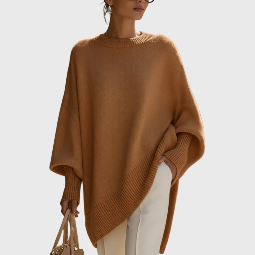 Clara – oversize'owy pulower bawełniany