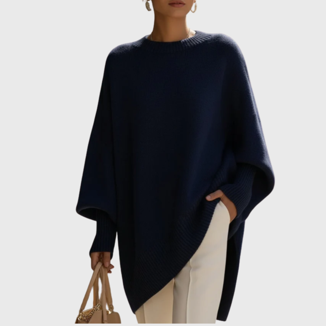 Clara – oversize'owy pulower bawełniany