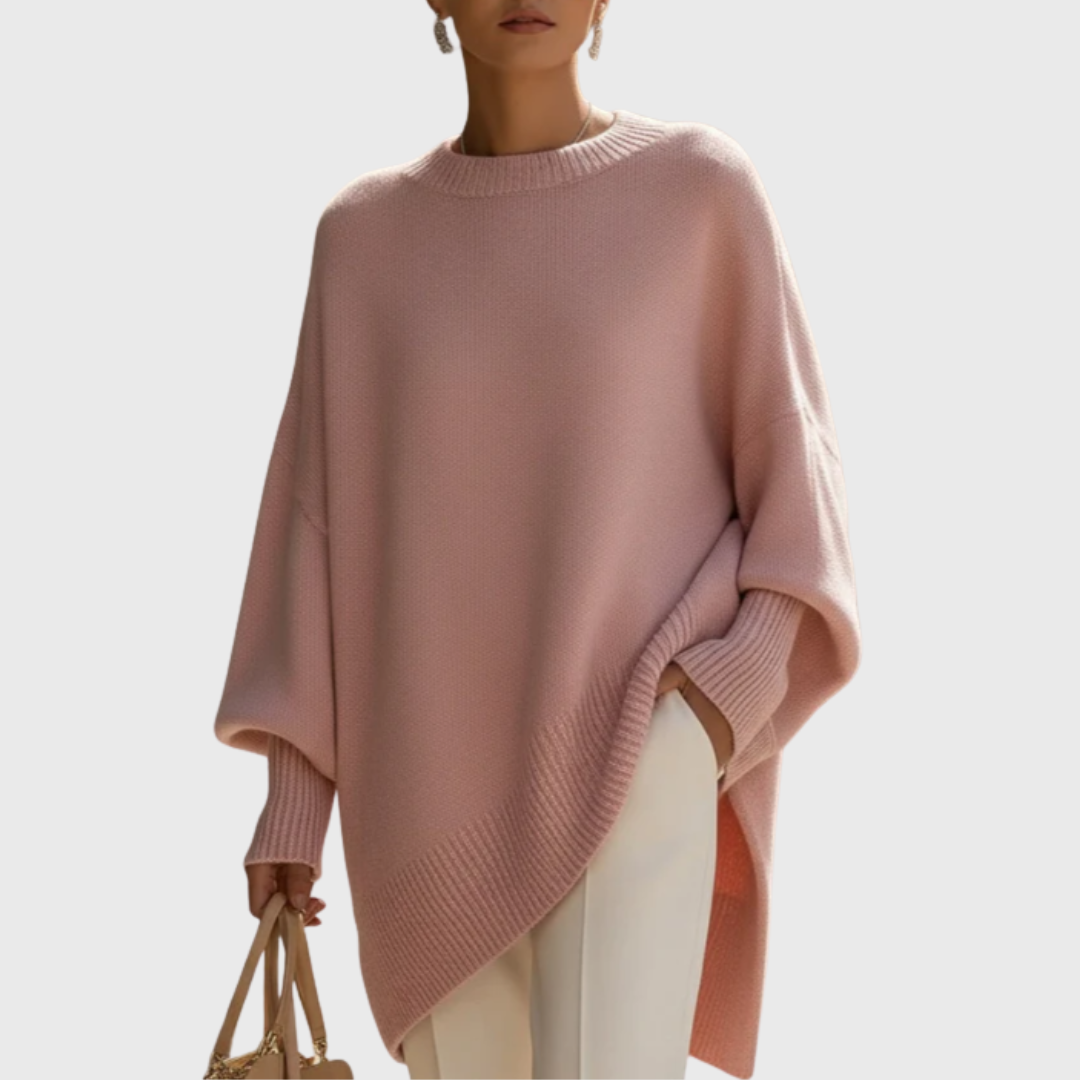 Clara – oversize'owy pulower bawełniany