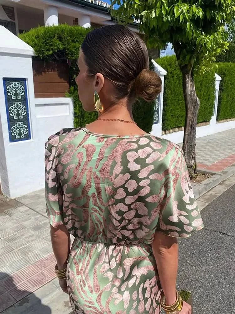 Sukienka midi Florence Copper