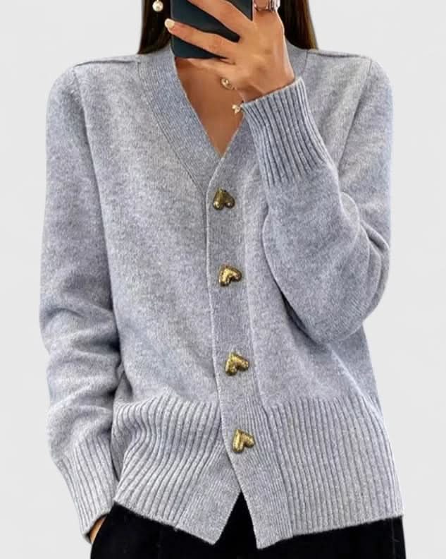Bella elegancki kardigan dzianinowy