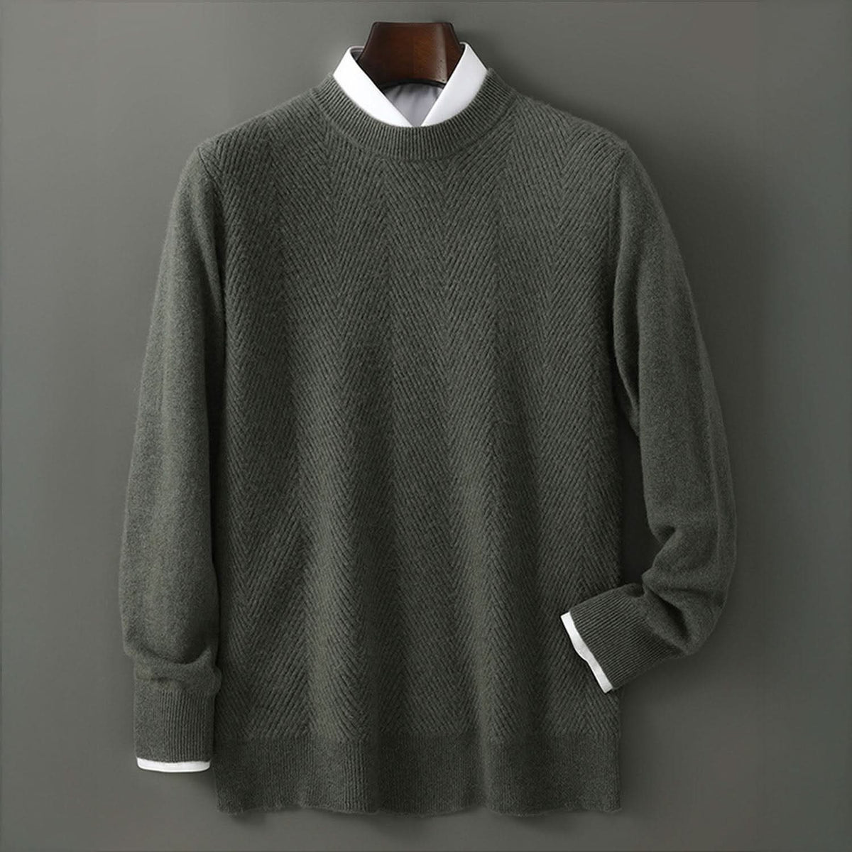 Sweter kaszmirowy Rowley