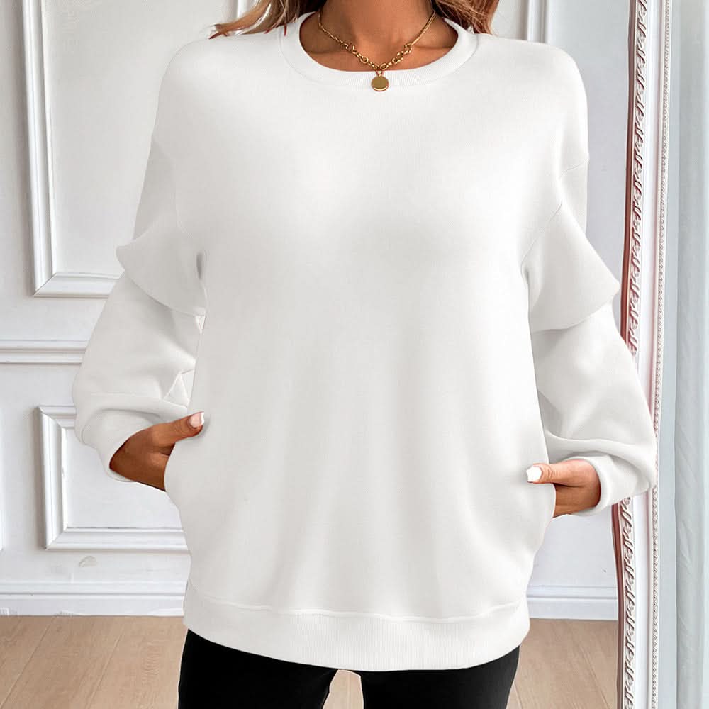 HAVEN Bluza z mieszanki bawełny