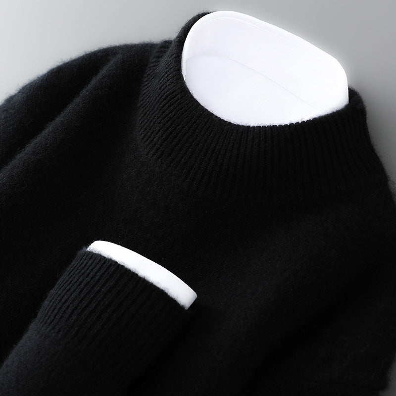 Aurea™ Elegancki Wysoki Kołnierz Sweter