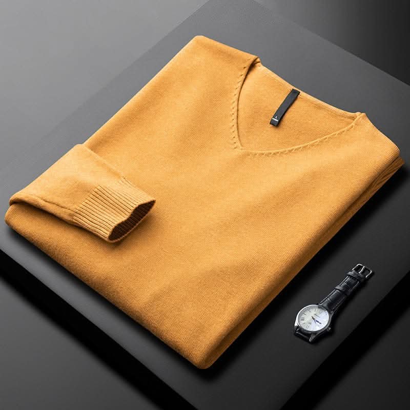 Harbour – sweter kaszmirowy v-neck