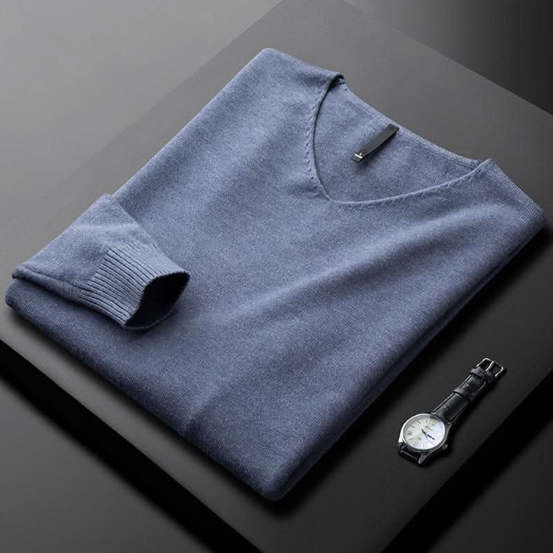 Harbour – sweter kaszmirowy v-neck