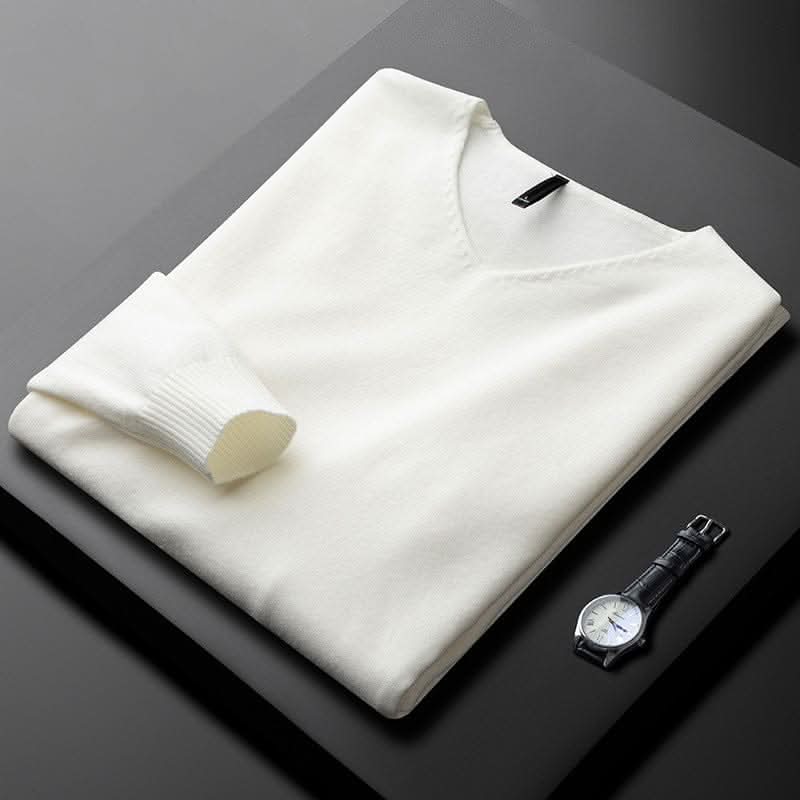 Harbour – sweter kaszmirowy v-neck