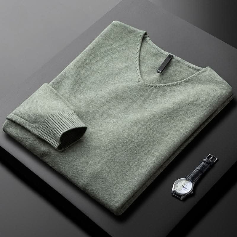 Harbour – sweter kaszmirowy v-neck