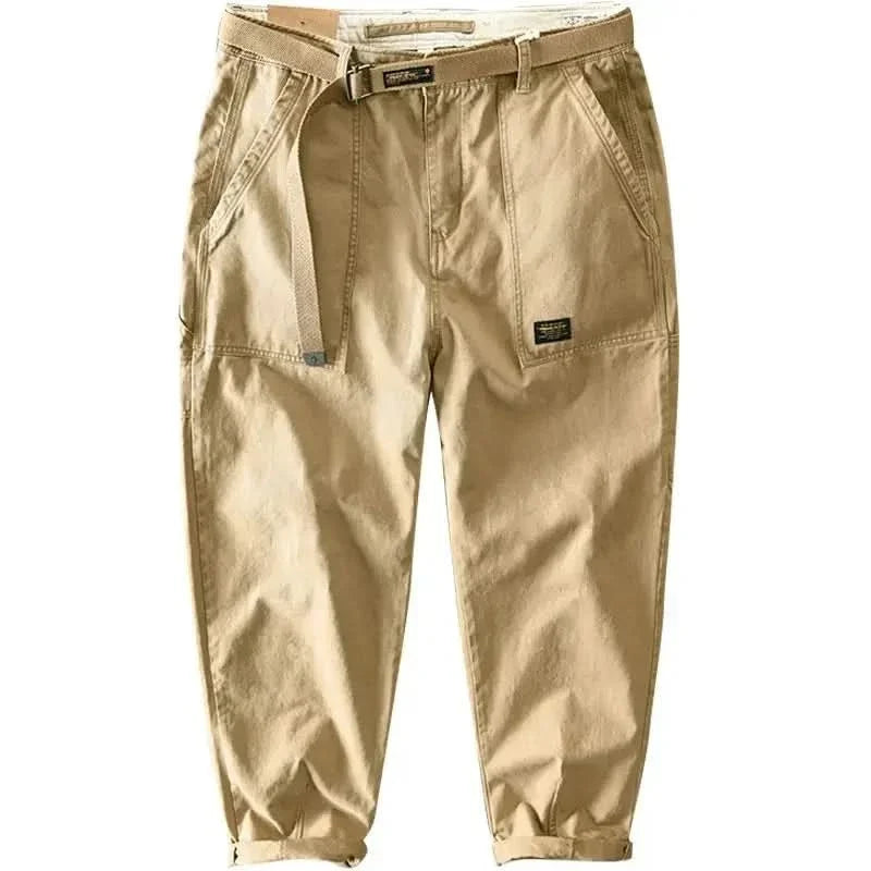 ASHBOURNE spodnie bawełniane w stylu retro