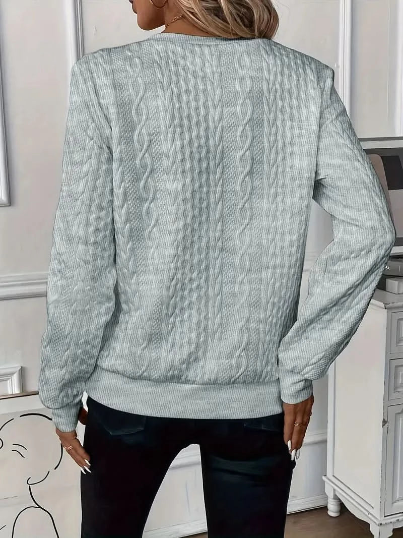 Amy | Sweter z zamkiem