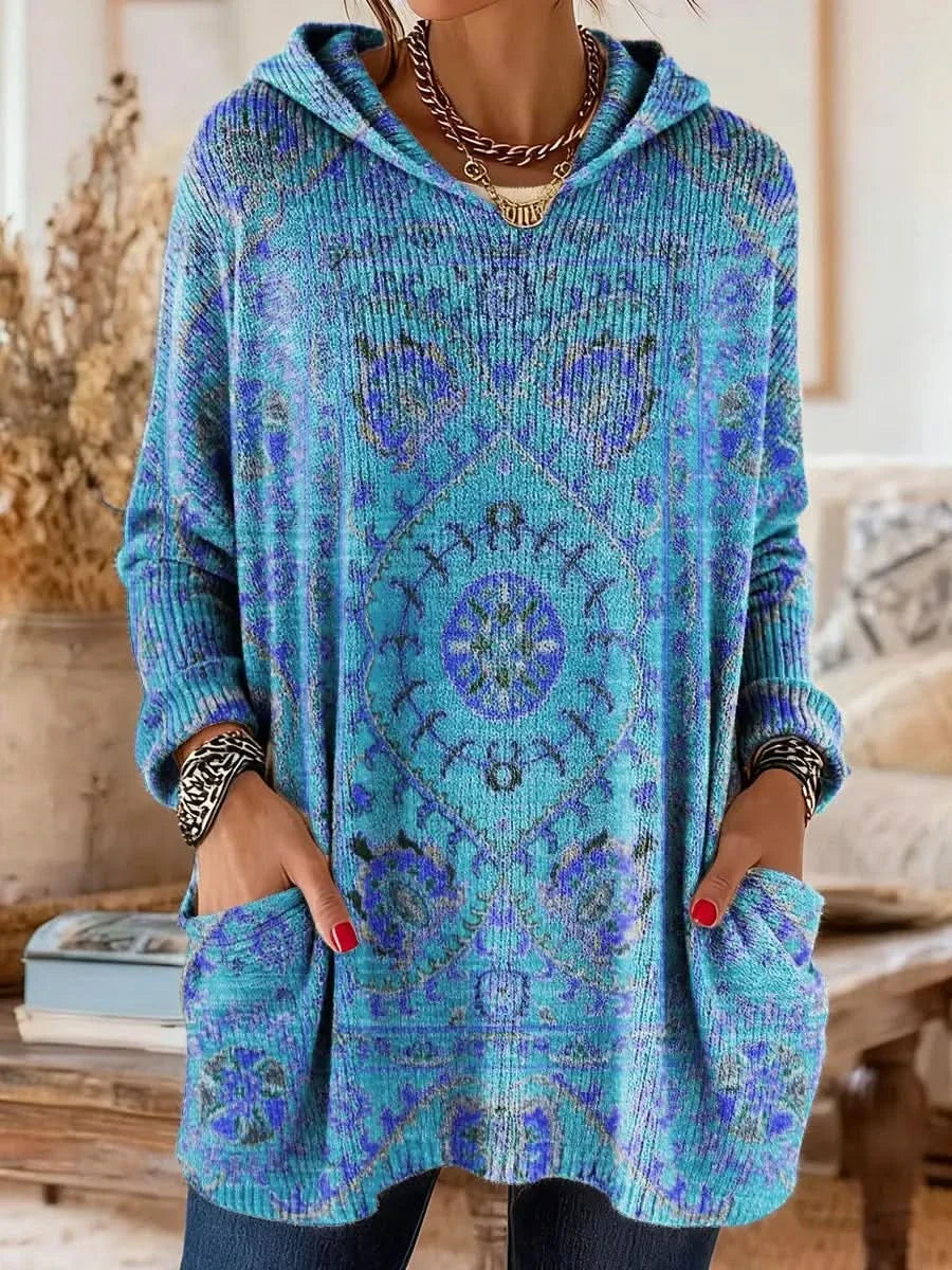 LOWENNA Tunika Boho z Kapturem