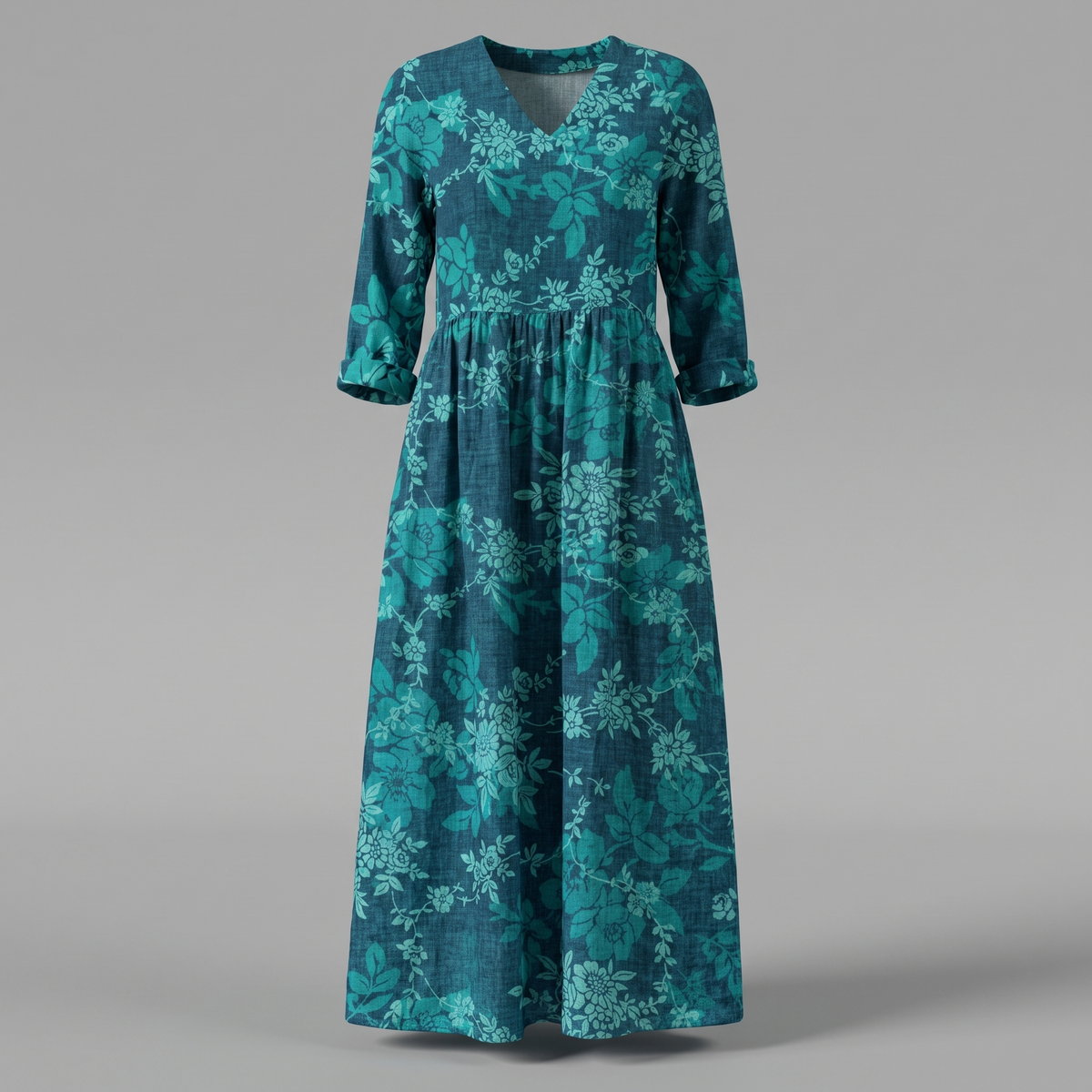 ALINA Blossom sukienka midi