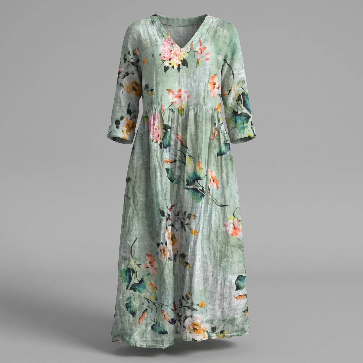 ALINA Blossom sukienka midi