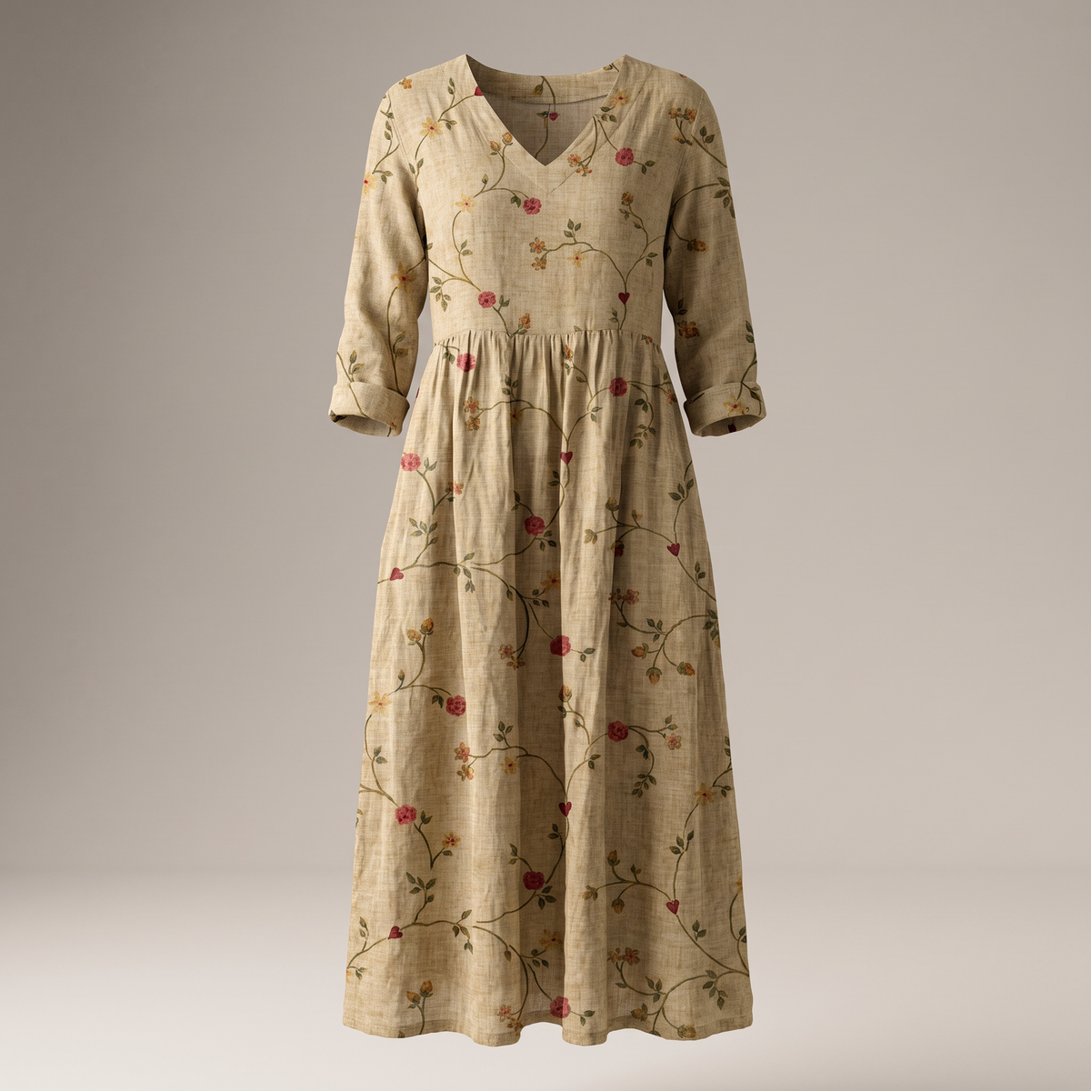 ALINA Blossom sukienka midi