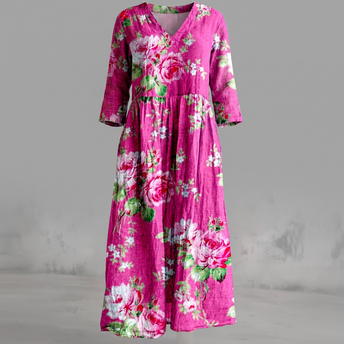 ALINA Blossom sukienka midi