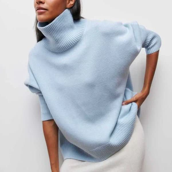 Aria – sweter oversize z golfem