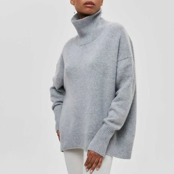 Aria – sweter oversize z golfem