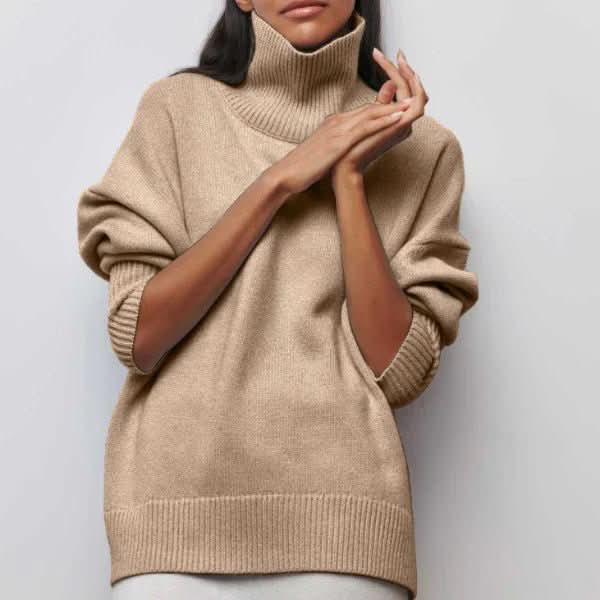 Aria – sweter oversize z golfem