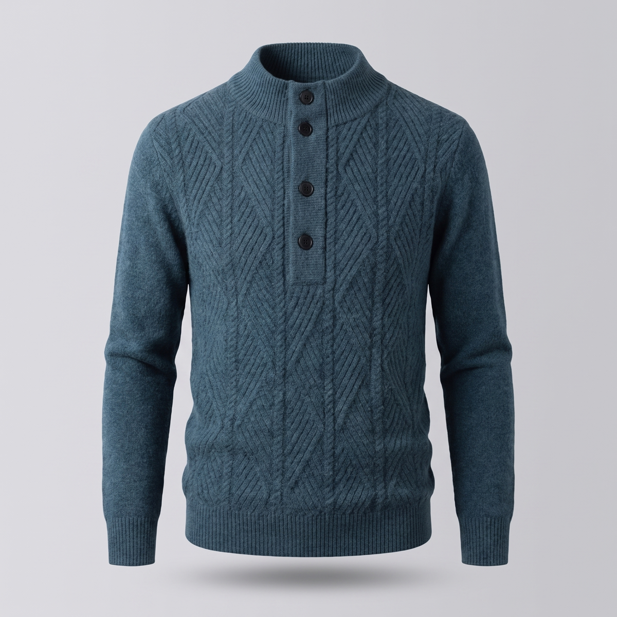 AUREVO Sweter z wełny merino