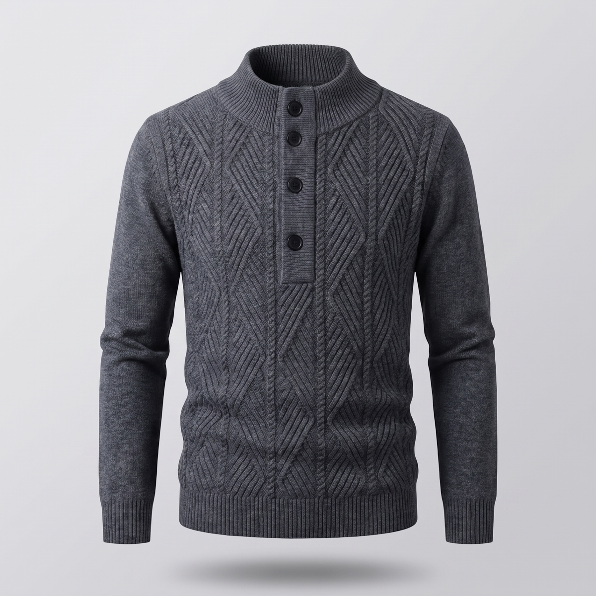 AUREVO Sweter z wełny merino
