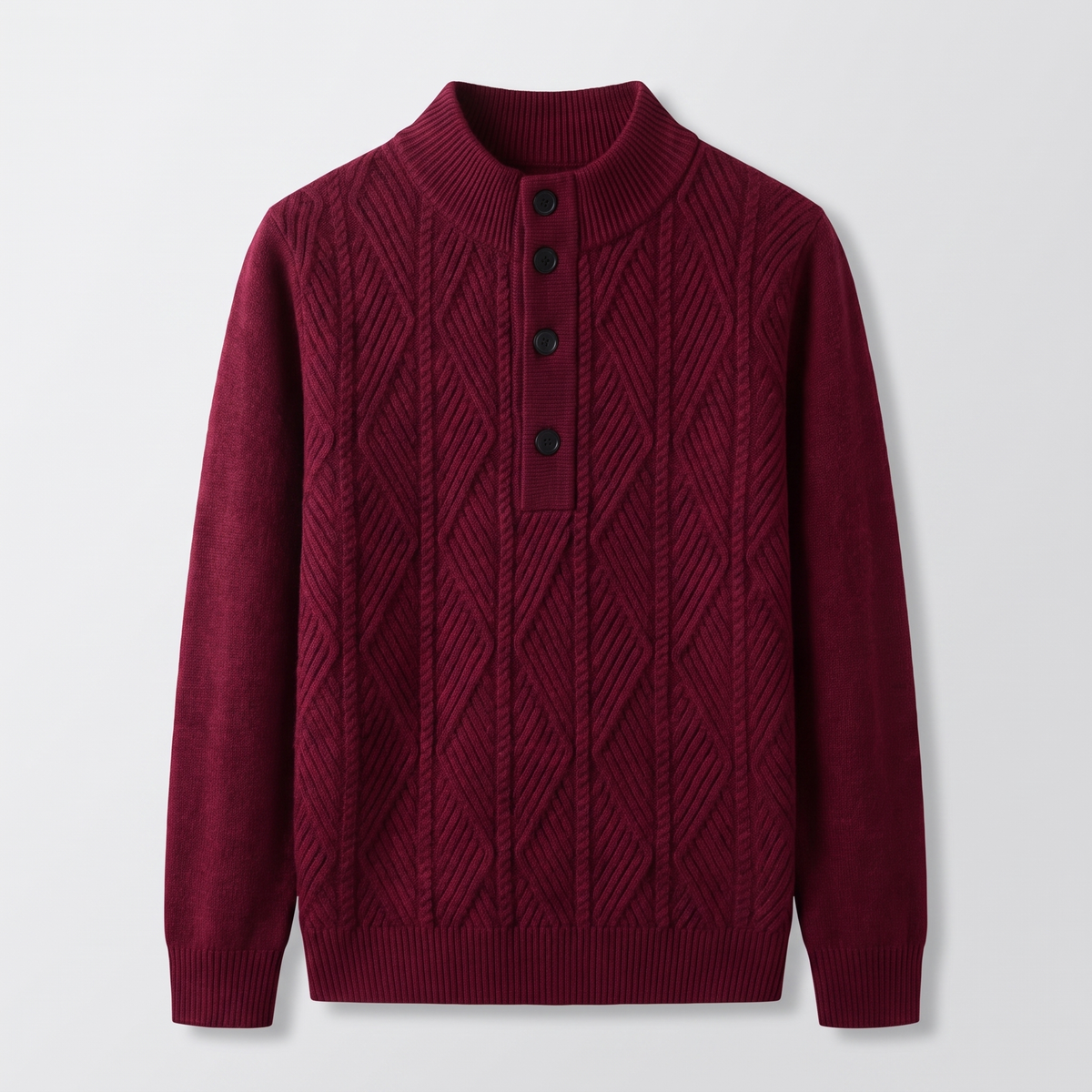 AUREVO Sweter z wełny merino