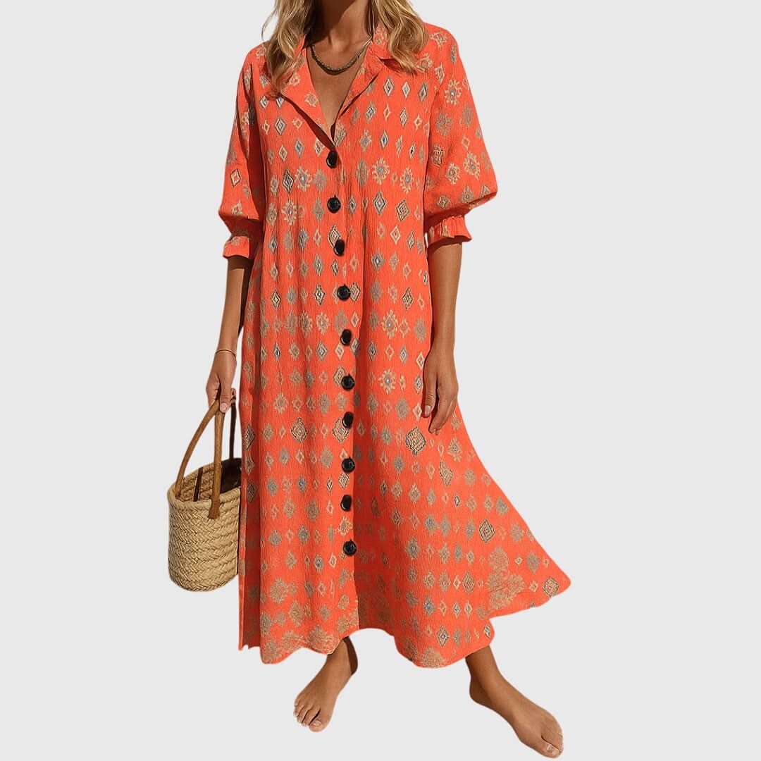Sophie – wyszczuplająca sukienka w stylu boho