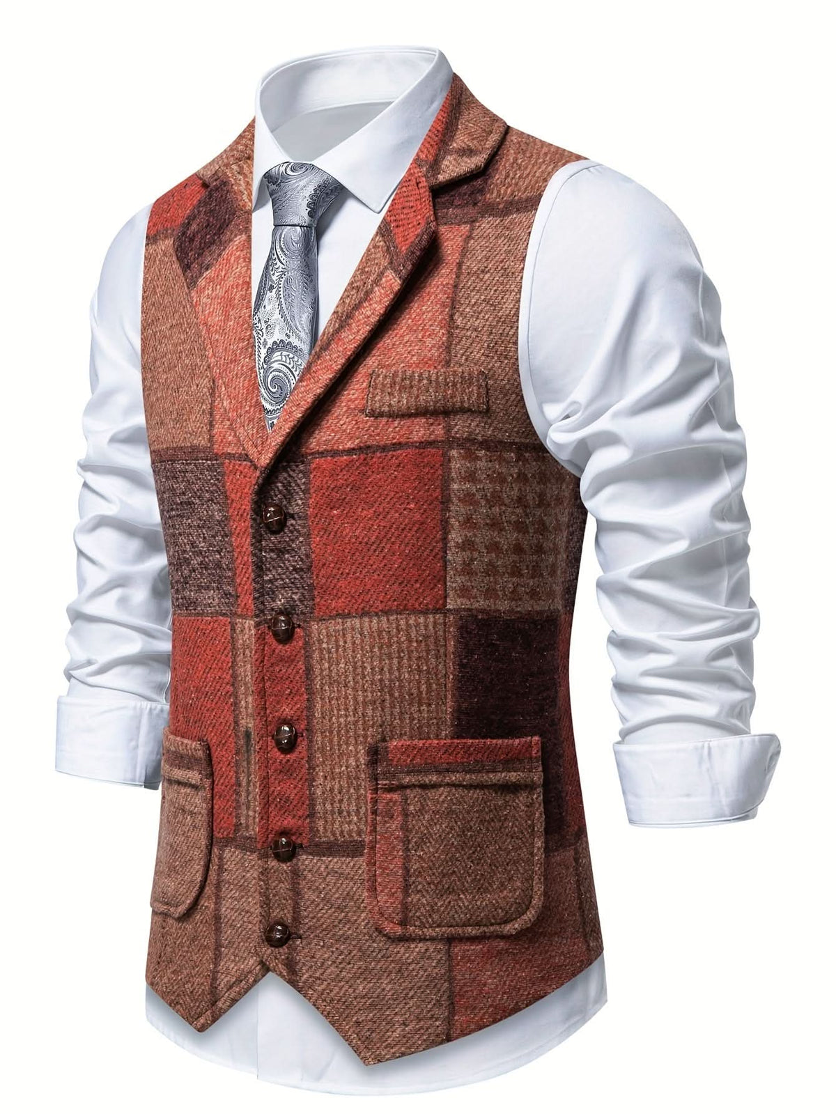 Kamizelka Caldwell Herringbone
