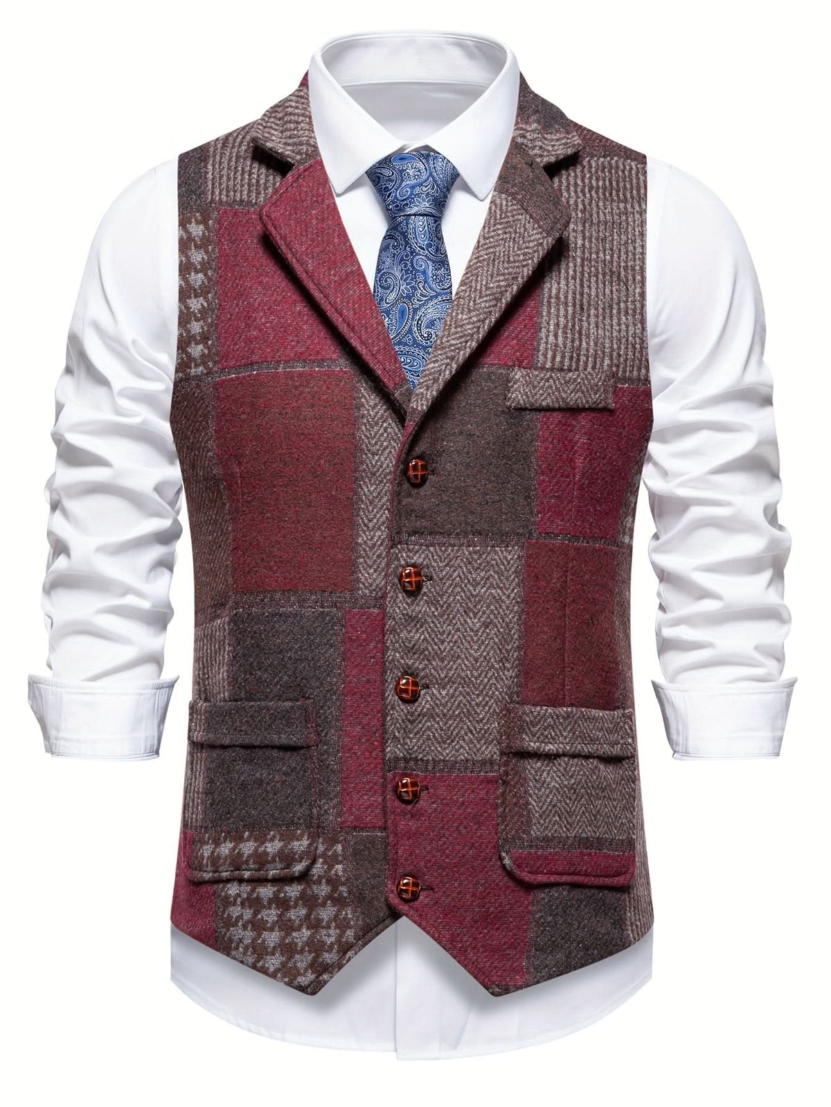 Kamizelka Caldwell Herringbone