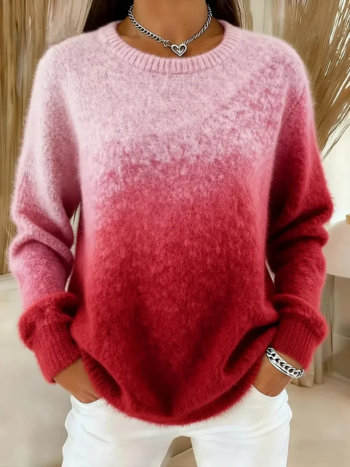 LUCIA sweter z miękkiej dzianiny